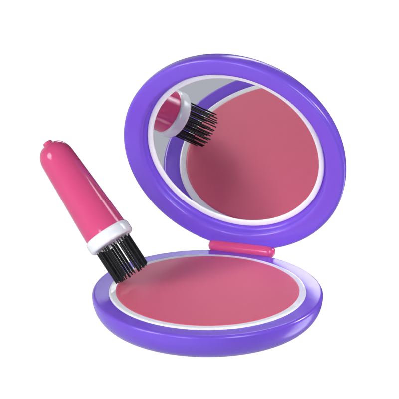 Face Powder 3D Model 3D Graphic