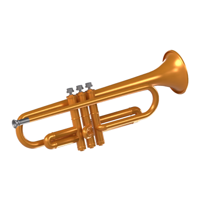 Trumpet 3D Model 3D Graphic