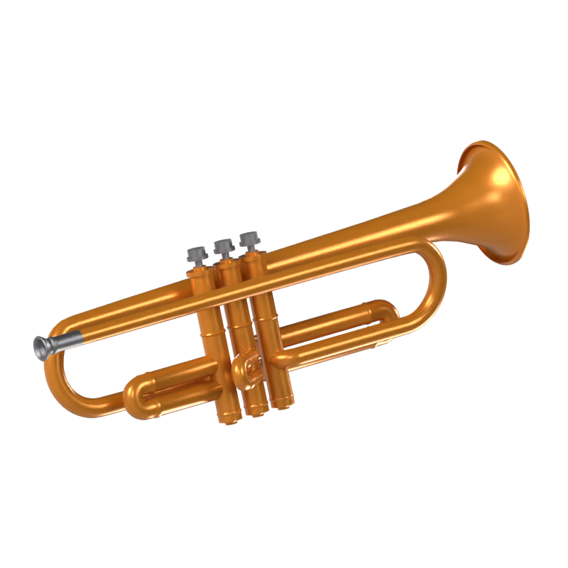 Trumpet 3D Model 3D Graphic