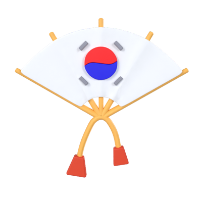 기존 팬 3D 모델 3D Graphic