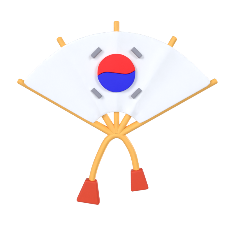 기존 팬 3D 모델 3D Graphic