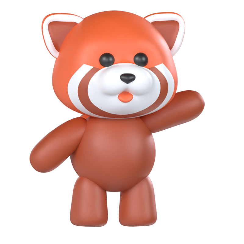 Red Panda 3D Model 3D Graphic