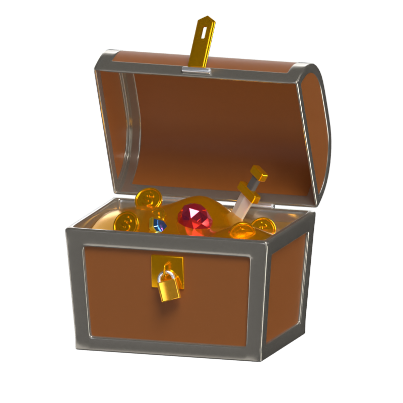 Treasure 3D Model