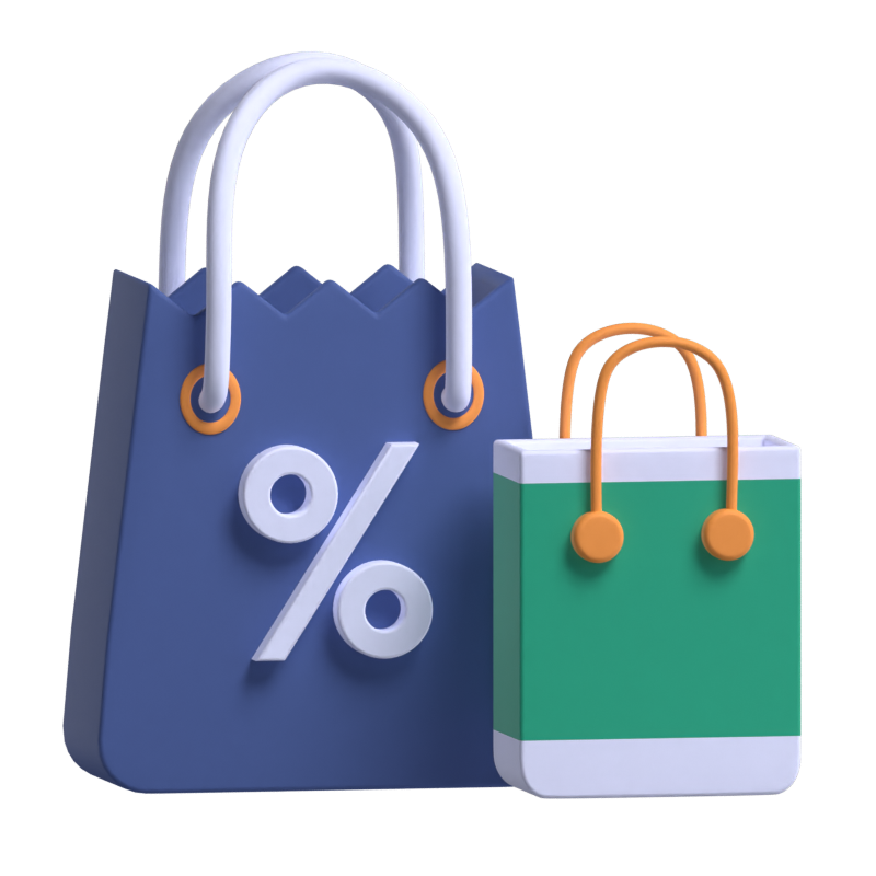 Shopping Bag 3D Model 3D Graphic