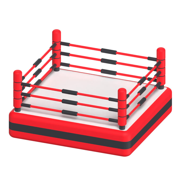 Boxing Ring 3D Model