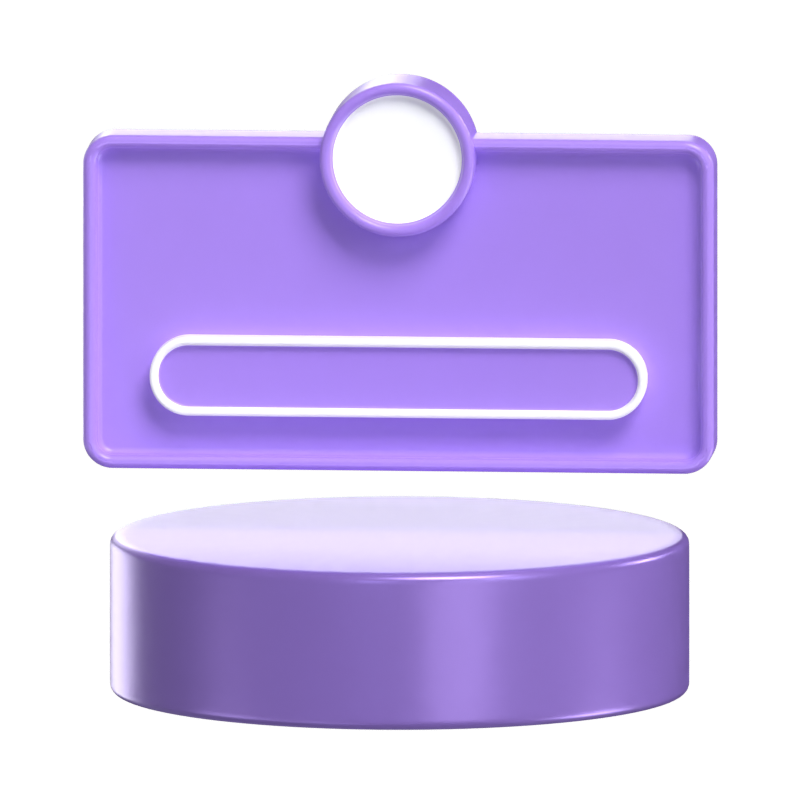 Ask Me Question Podium 3D Model 3D Graphic