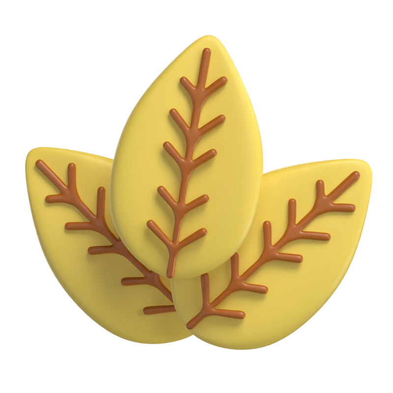 Fallen Leaves 3D Model