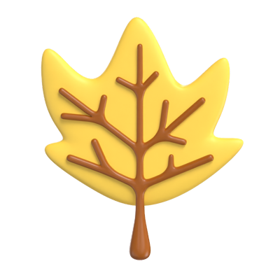 Maple Leaf 3D Model 3D Graphic