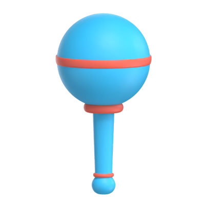 Baby Rattle 3D Model 3D Graphic