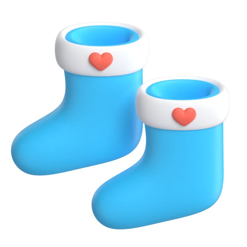 Baby Socken 3D Modell 3D Graphic