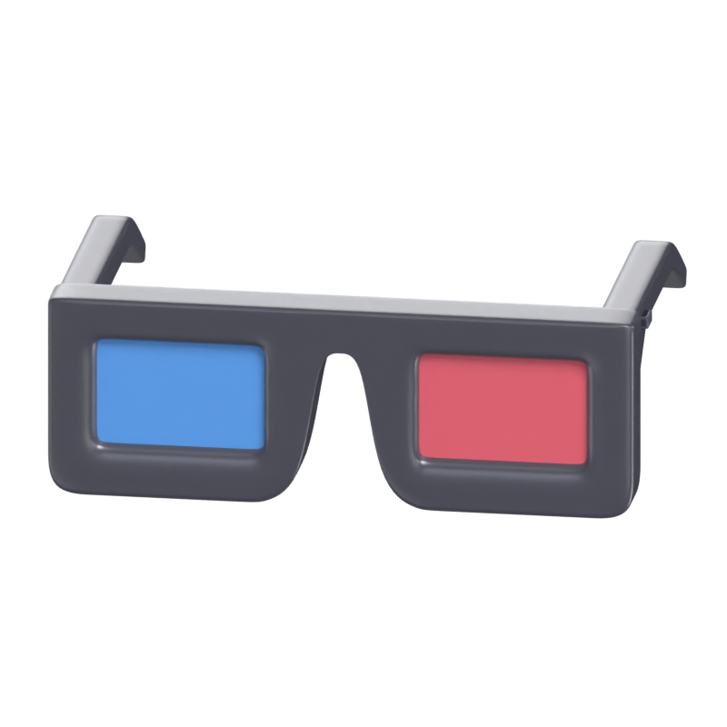 3D Glasses 3D Model