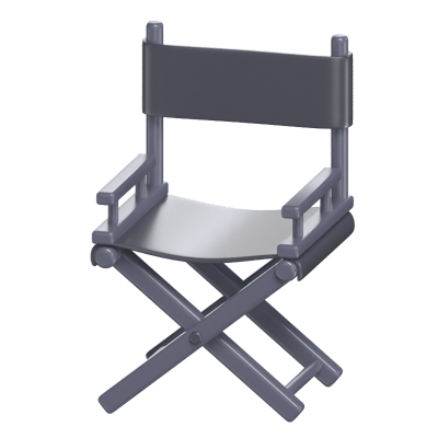 silla de director modelo 3d 3D Graphic