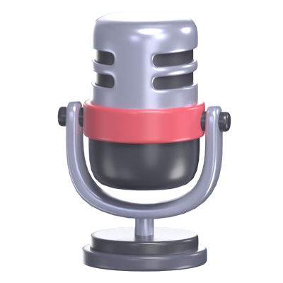 Microphone 3D Model 3D Graphic