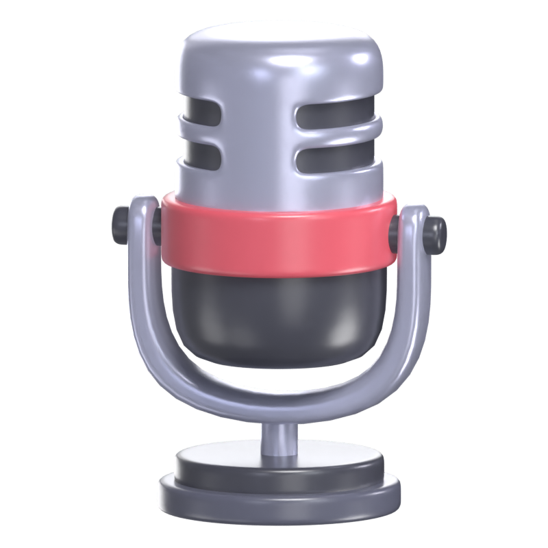 Microphone 3D Model