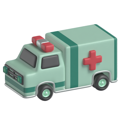 Ambulance 3D Model 3D Graphic