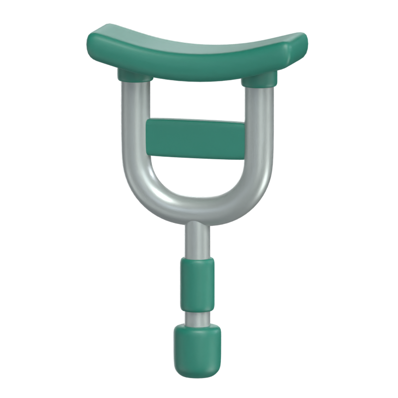 Crutch 3D Model 3D Graphic