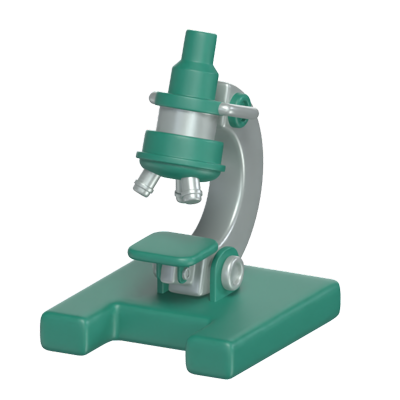 Microscope 3D Model 3D Graphic