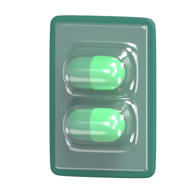 Medizin Pillen 3D Modell 3D Graphic