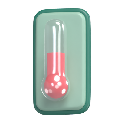 thermometer 3d modell 3D Graphic