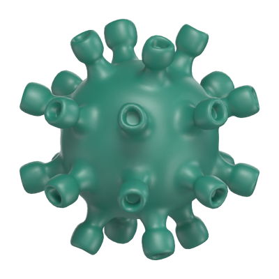 Virus 3D Model 3D Graphic