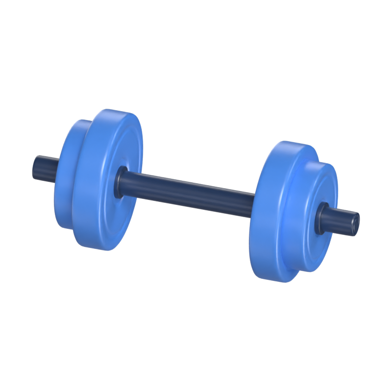 Dumbbell 3D Model 3D Graphic