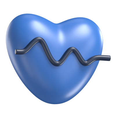 Heartbeat 3D Model 3D Graphic