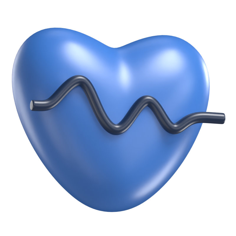 Heartbeat 3D Model 3D Graphic