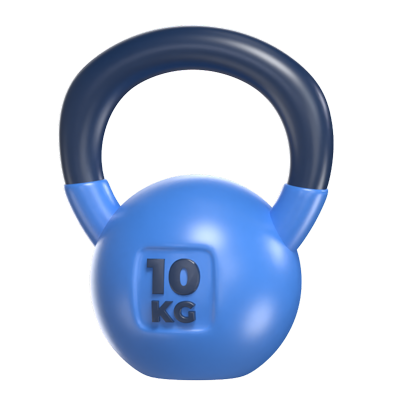 modelo 3d de kettlebell 3D Graphic