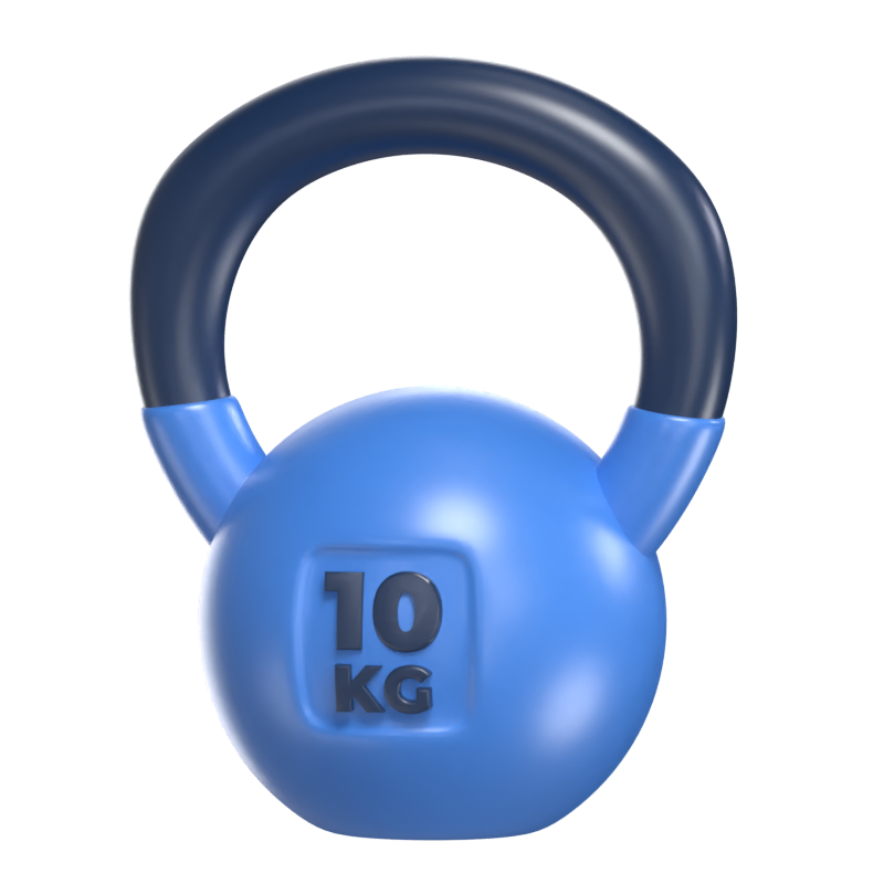 Modelo 3D de kettlebell 3D Graphic