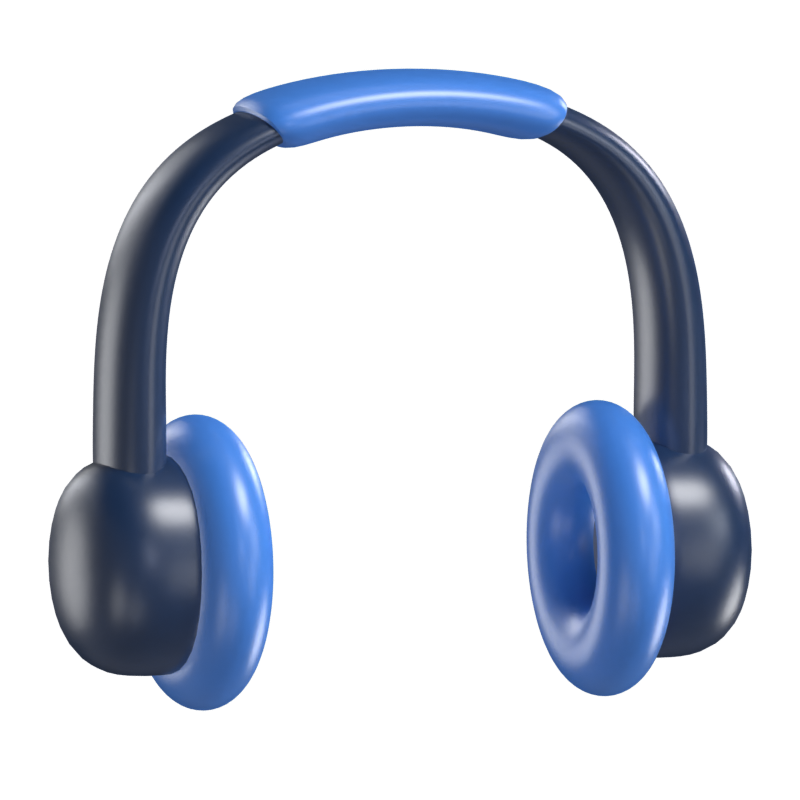 Headphones 3D Model 3D Graphic