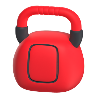 kettlebell 3d modell 3D Graphic