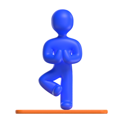 Yoga 3D Model 3D Graphic