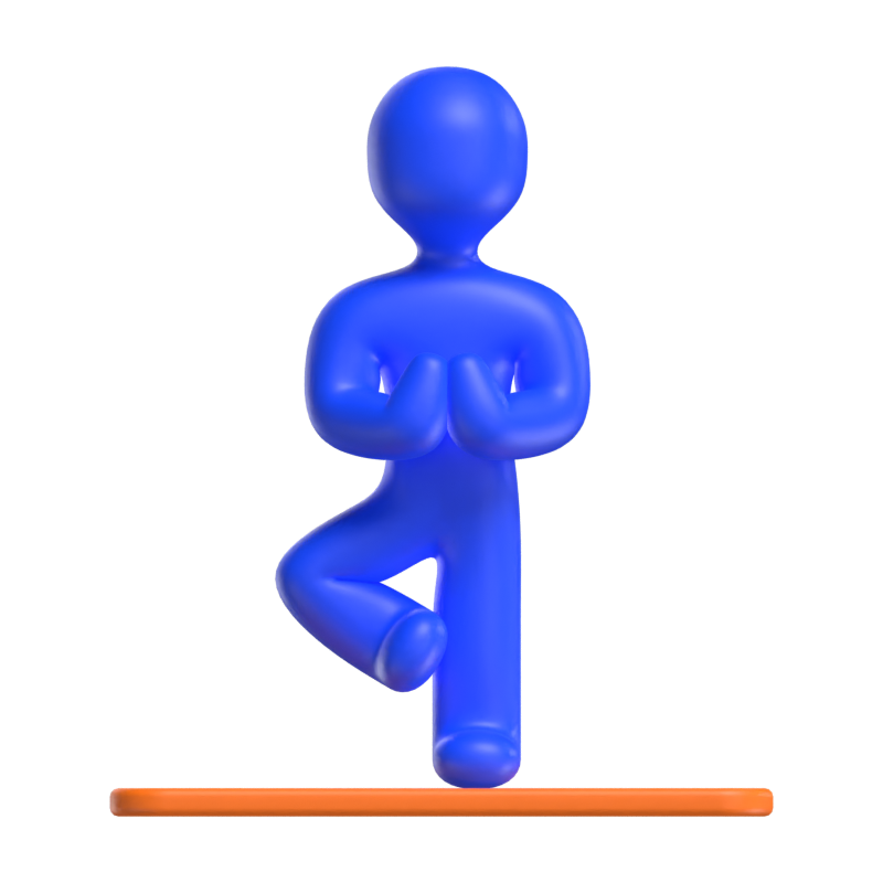 Yoga 3D-Modell 3D Graphic