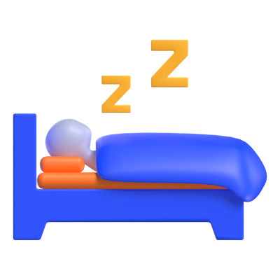 Sleeping 3D Model 3D Graphic