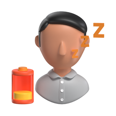 Mental Exhaustion 3D Model 3D Graphic