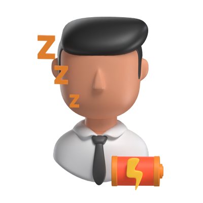 Work Fatigue 3D Model 3D Graphic