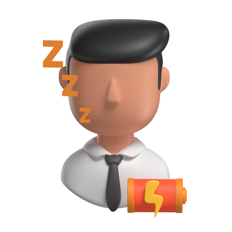 Work Fatigue 3D Model