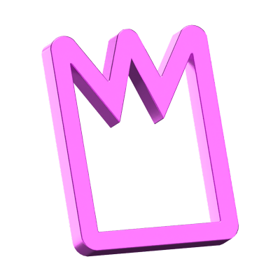 Crown 3D Shape 3D Graphic