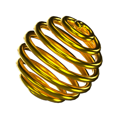 Spiral 3D Shape 3D Graphic