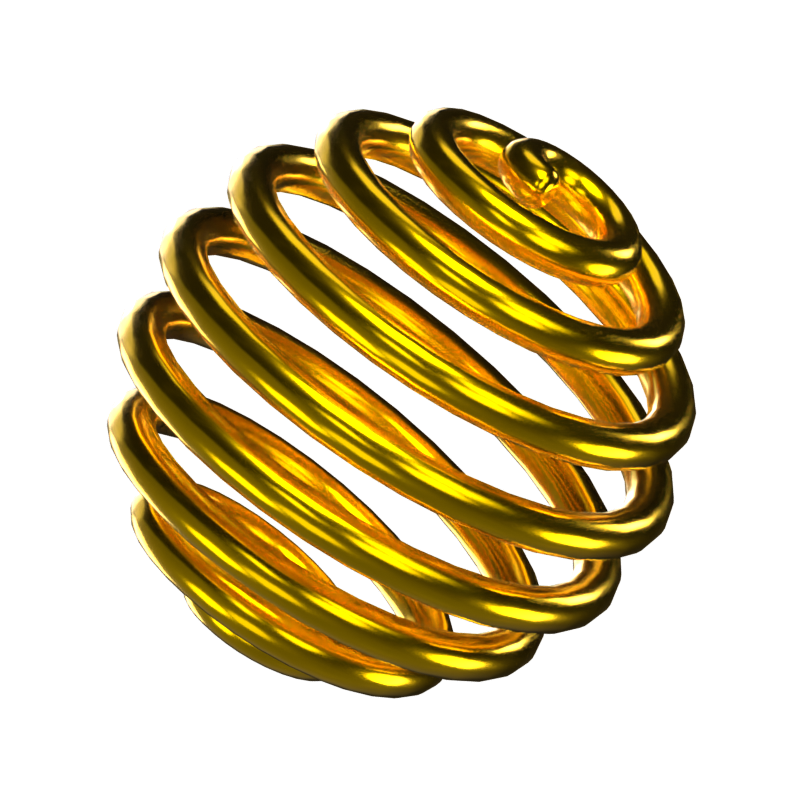 Spiral 3D Shape