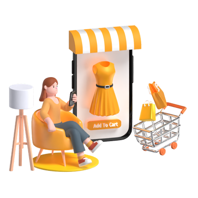 suche produkt ecommerce 3d illustration 3D Graphic