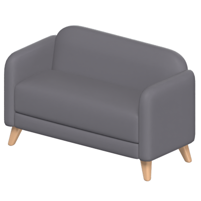 couch 3d modell 3D Graphic