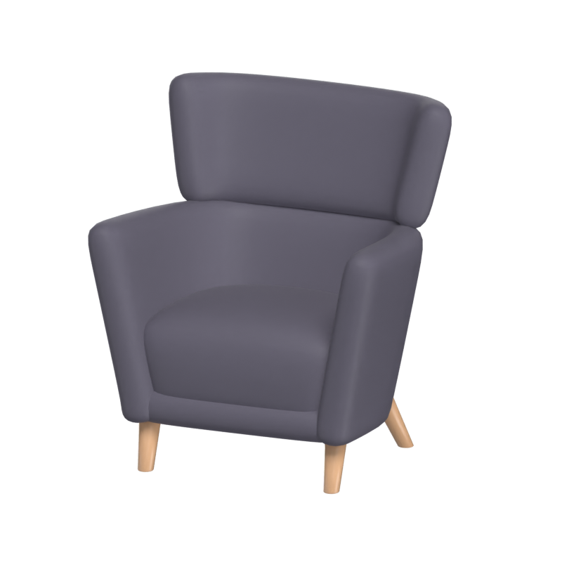 Wing Chair 3D Model