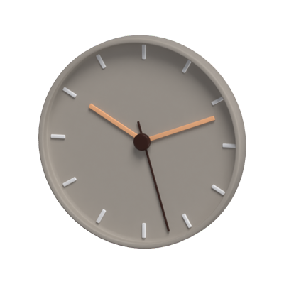 Clock 3D Model 3D Graphic