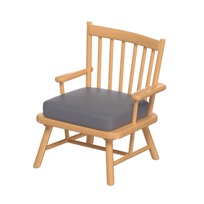 Armchair 3D Model 3D Graphic