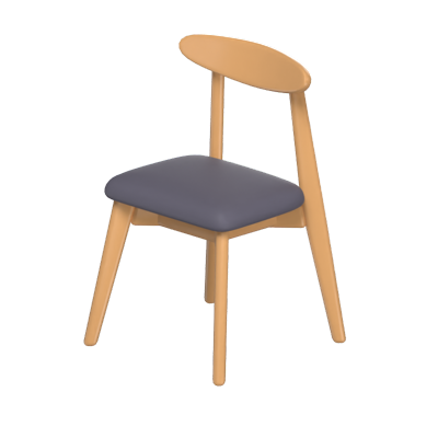 Dining Chair 3D Model 3D Graphic