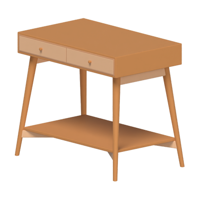 Console Table 3D Model 3D Graphic