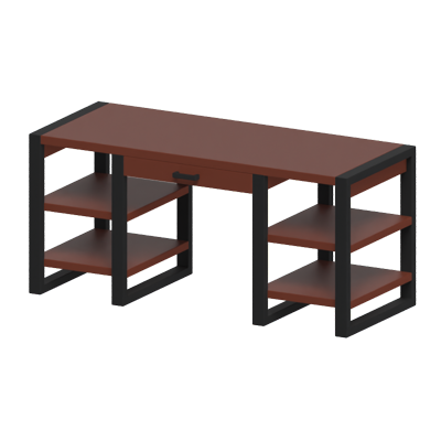 Working Table 3D Model 3D Graphic