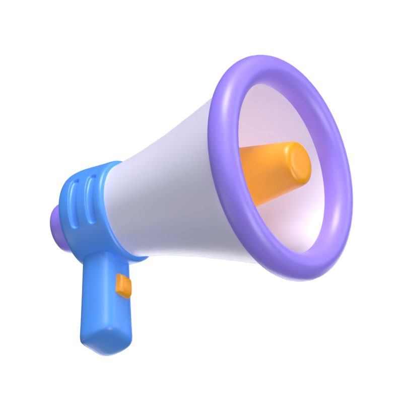 Megaphone 3D Model