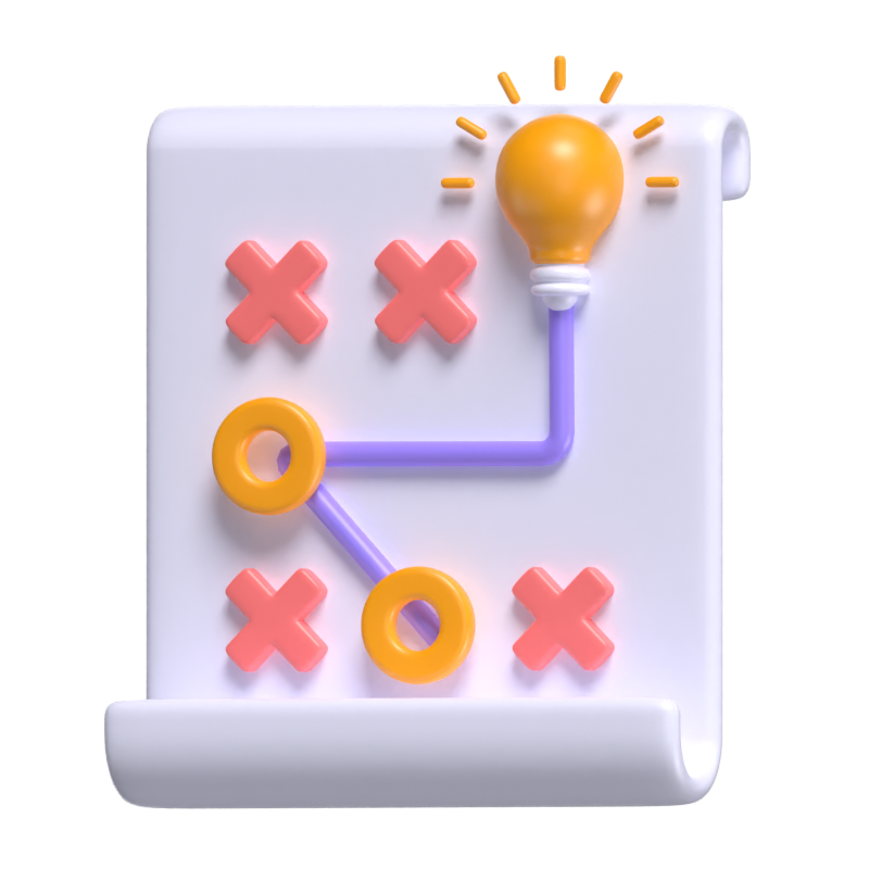 Strategie 3D-Modell